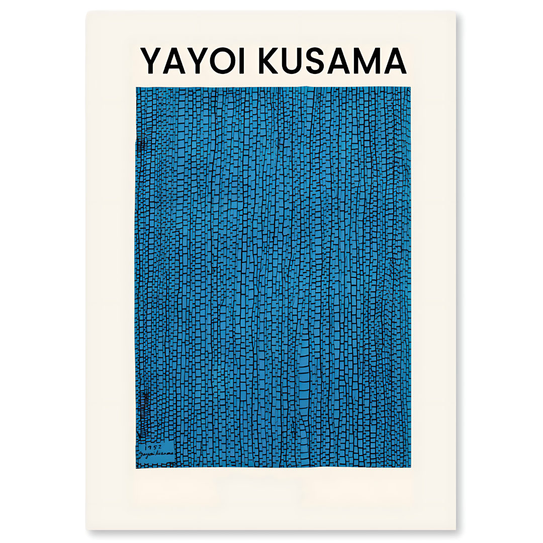 BLUE - Yayoi Kusama-inspirerade duk
