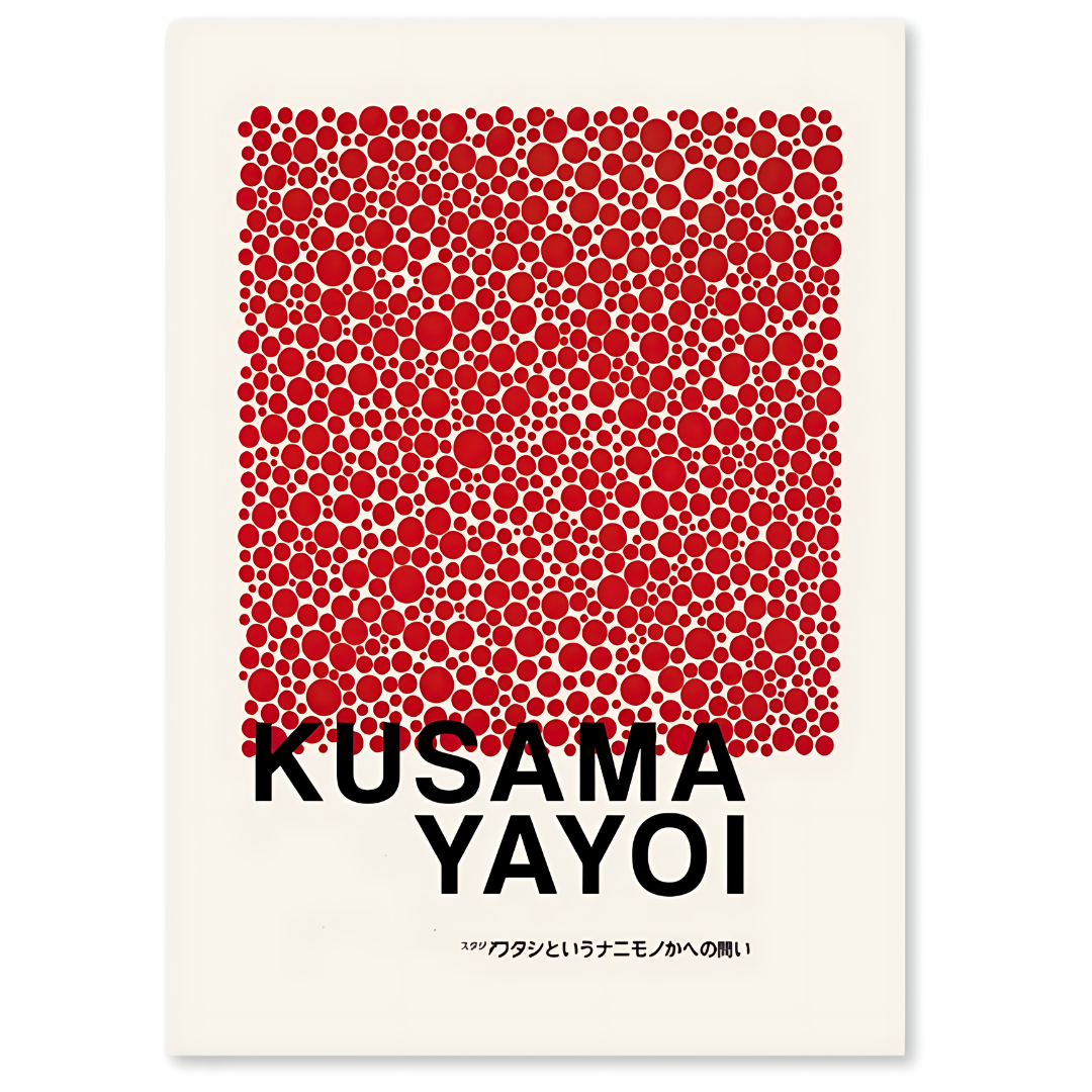 KÄRLEK - Yayoi Kusama-inspirerade duk